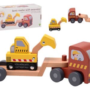 Houten vrachtwagen