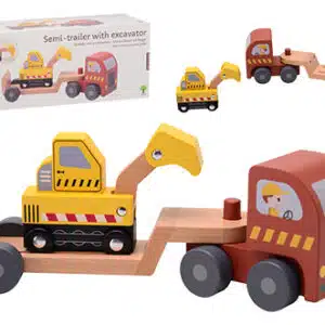 Houten vrachtwagen